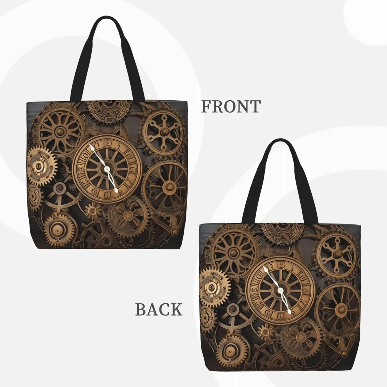 Tote Bag for Women Reusable Grocery Bags Surfboard Tote Bag with Inner Pocket Travel Tote for Shopping
