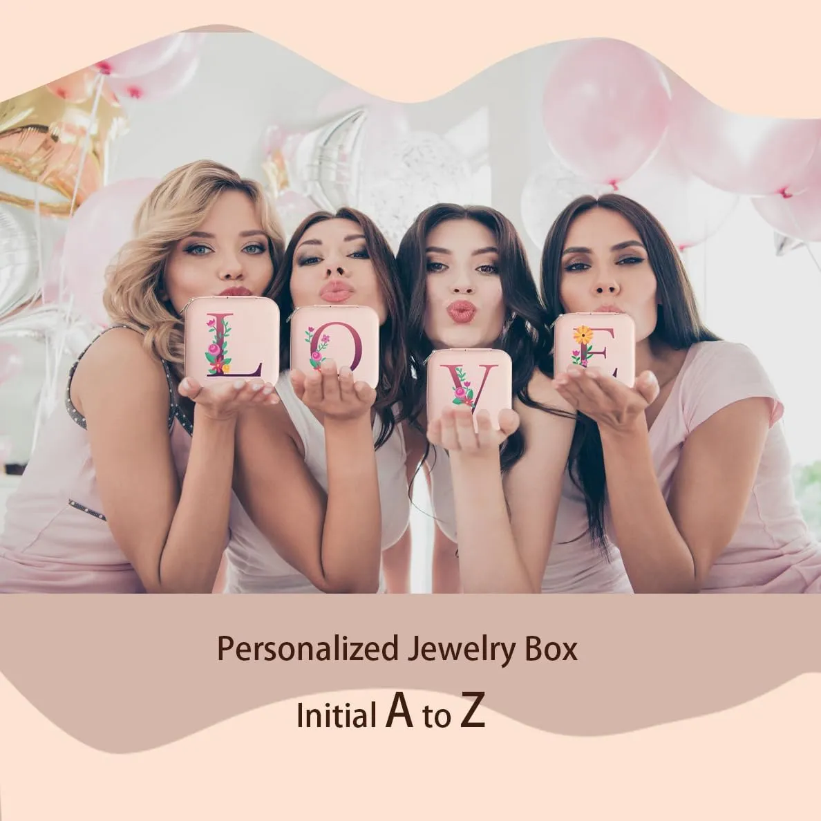 Travel Jewelry Case with Mirror, Jewelry Organizer Box, Small Jewelry Organizer Jewelry Travel Organizer for Rings, Necklace, Earrings - Blue