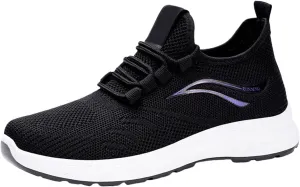Women Wide Toe Box Shoes Wide Width Sneakers Running Shoes Non-Slip Tennis Breathable Walking Athletic Sneakers