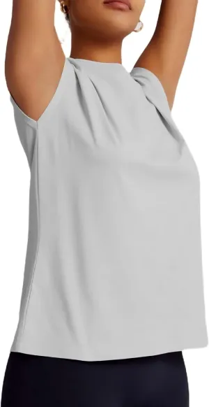 Women's Athletic Shirts Moisture Wicking Tennis Tops Exercise Gym Workout Tee Cap Sleeve