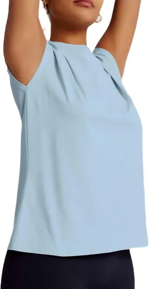 Women's Athletic Shirts Moisture Wicking Tennis Tops Exercise Gym Workout Tee Cap Sleeve
