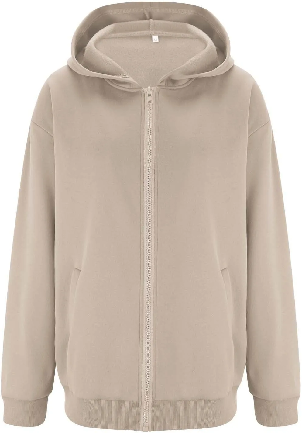 Women's Full Zip Up Hoodie Long Sleeve Hooded Sweatshirts Hoodies Fall Jacket Oversized Sweatshirts with Pockets