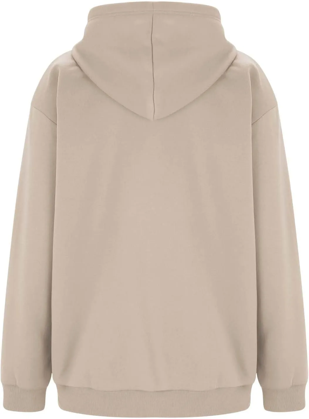 Women's Full Zip Up Hoodie Long Sleeve Hooded Sweatshirts Hoodies Fall Jacket Oversized Sweatshirts with Pockets