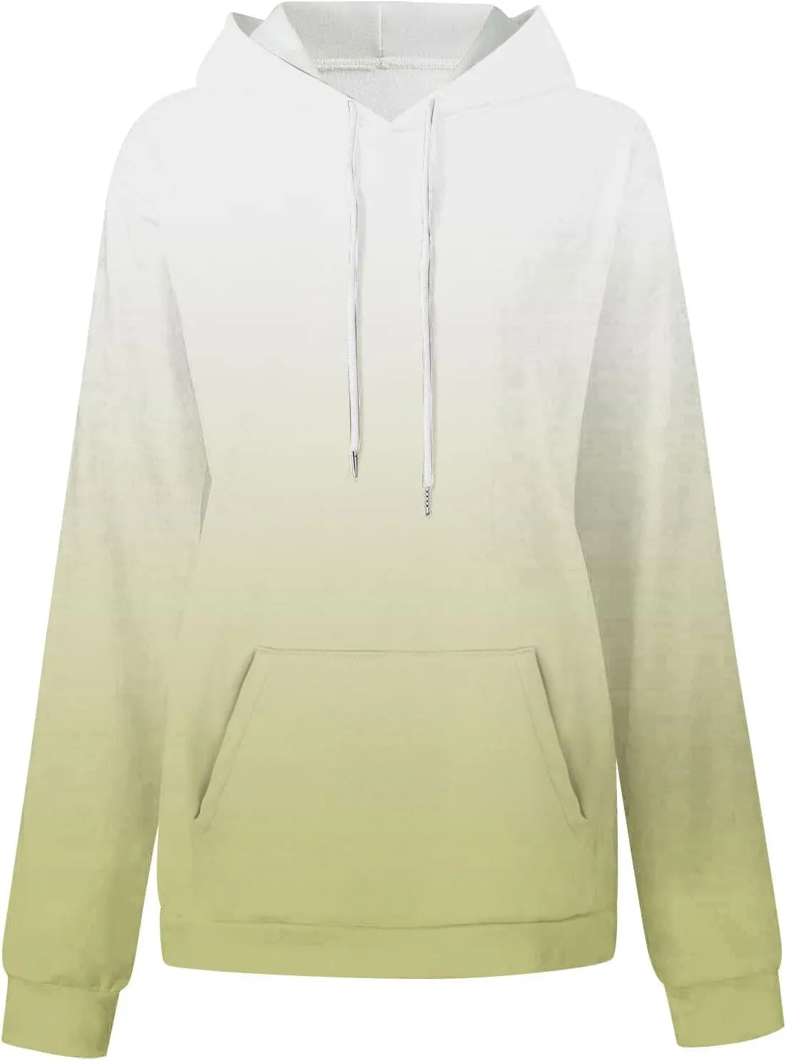 Womens Gardient Print Oversized Sweatshirt Long Sleeve Hoodies Tops Teen Girls Y2K Clothes Trendy Fall Outfits