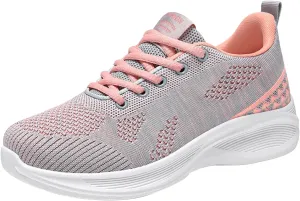 Womens Orthopedic Bowling Shoes Comfortable Universal Slide Soles Light-Weight Mesh Athletic Slip on Sneakers