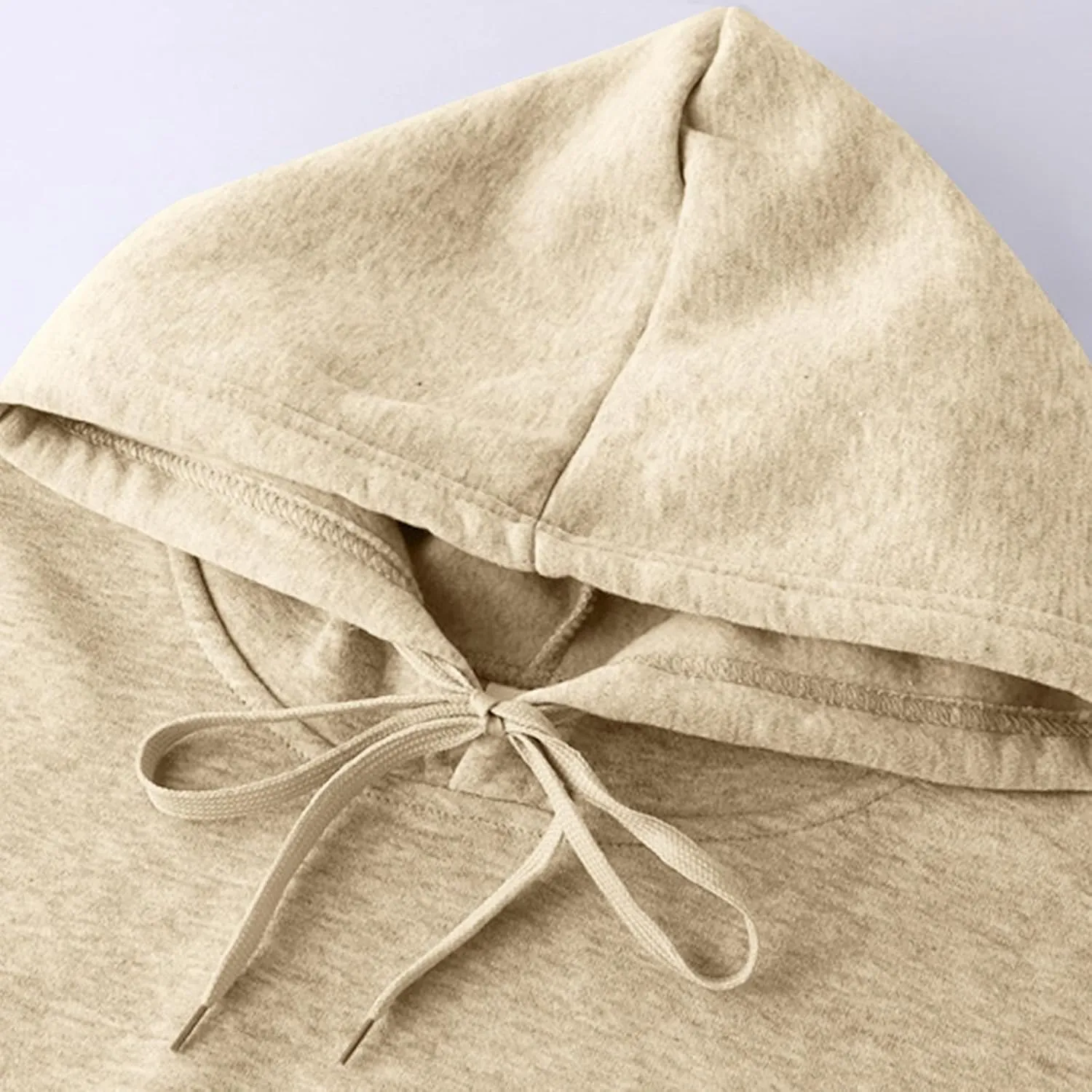 Womens Solid Color Oversized Hoodies Trendy Hooded Sweatshirts Pullover Cute Sweater Tops Teen Girls Clothes 2024