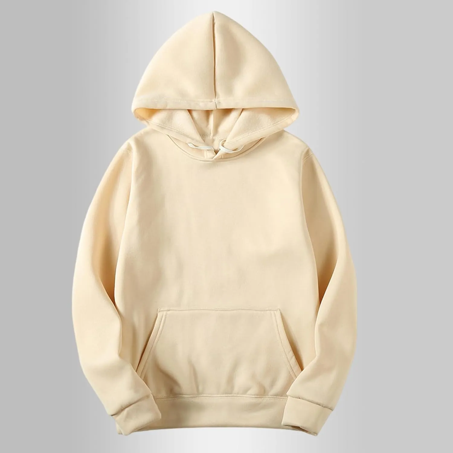 Womens Solid Color Oversized Hoodies Trendy Hooded Sweatshirts Pullover Cute Sweater Tops Teen Girls Clothes 2024