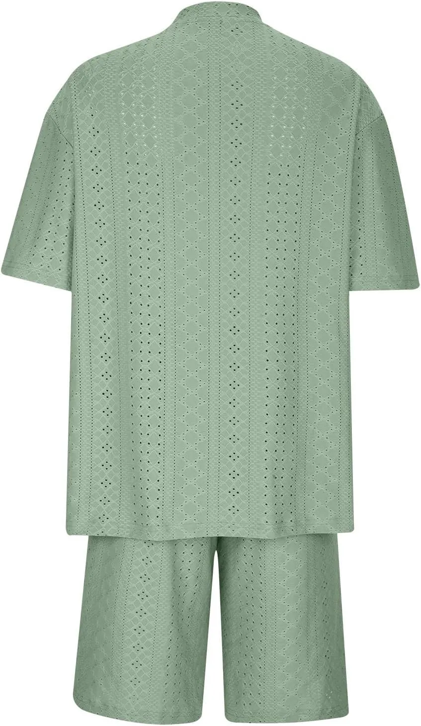 Womens Summer Beach Vacation Outfits 2024 2 Piece Short Set Oversized Tshirt Bermuda Shorts Matching Lounge Sets