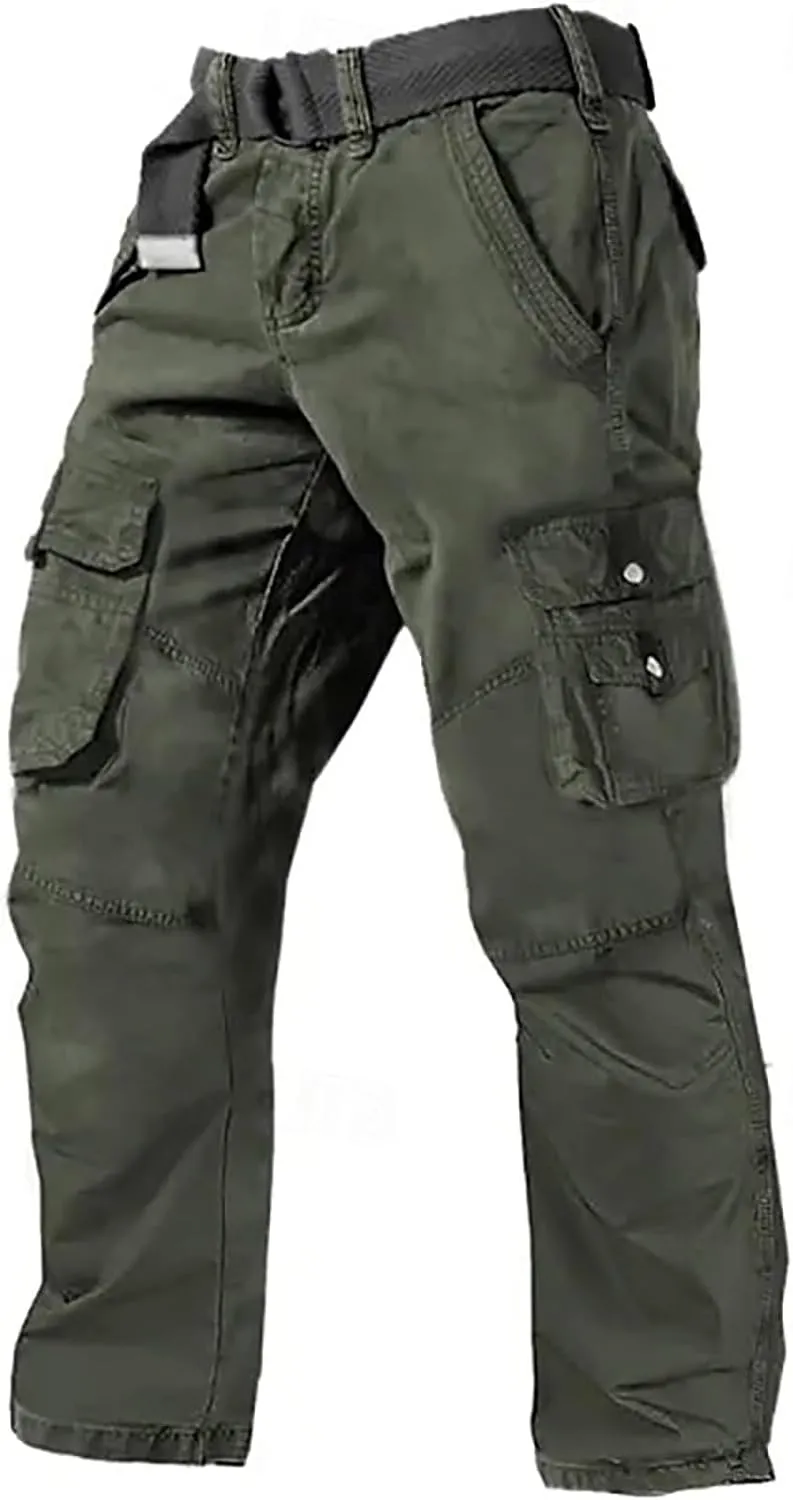Work Cargo Pants for Men, Trendy Outdoor Summer Lightweight Fit Hiking Pants Men