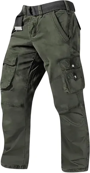 Work Cargo Pants for Men, Trendy Outdoor Summer Lightweight Fit Hiking Pants Men