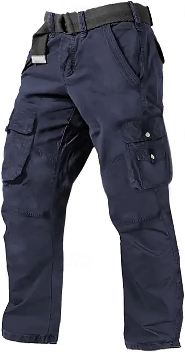 Work Cargo Pants for Men, Trendy Outdoor Summer Lightweight Fit Hiking Pants Men
