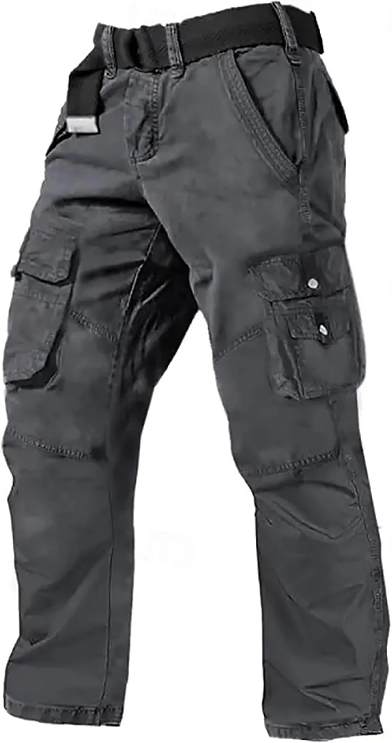 Work Cargo Pants for Men, Trendy Outdoor Summer Lightweight Fit Hiking Pants Men
