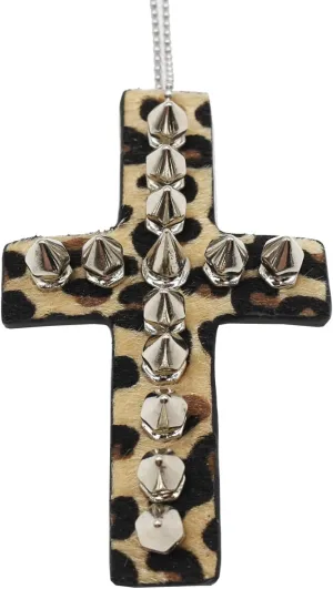 Y2k Cross Necklace Cross Studded Necklace For Women Men Y2k Jewelry Crucifix Necklaces Punk Goth Y2k Necklaces