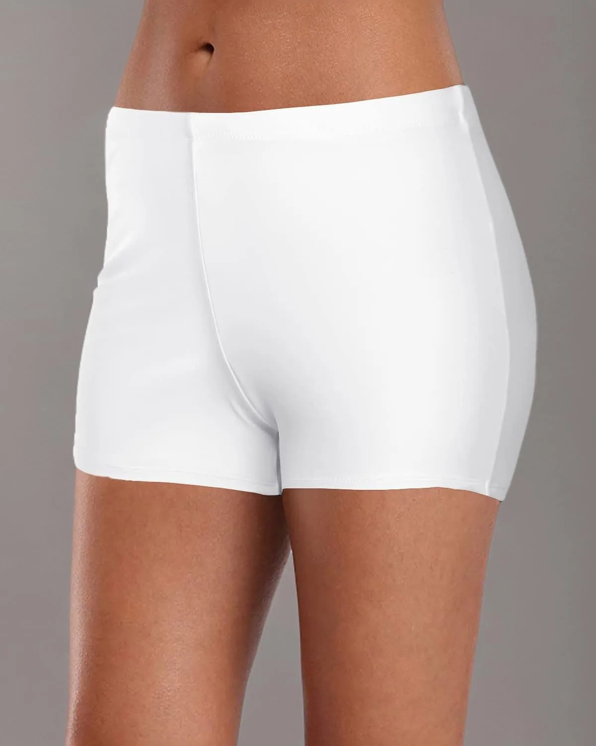 Yonique Womens Swim Shorts Solid Tankini Bottoms Swimsuit Bottoms(Available in Plus)