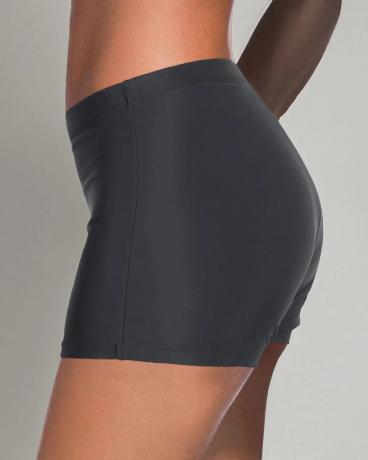 Yonique Womens Swim Shorts Solid Tankini Bottoms Swimsuit Bottoms(Available in Plus)