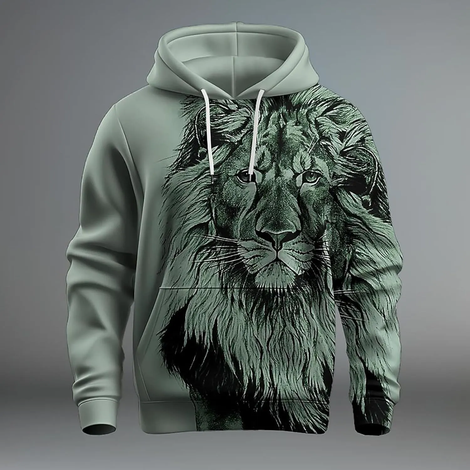 Zip Up Hoodie Men Winter Vintage Long Sleeve Hoodie Half Zipper Hooded Sweatshirt Top Workwear Multi Pocket Men Men